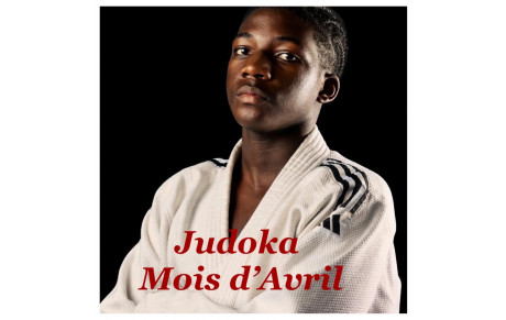 MATHYS MARCELIN  Judoka de l'année pour la saison 2025/2026 après avoir été le judoka du mois d’avril